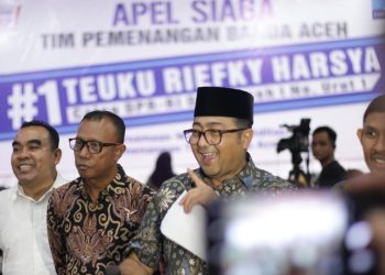 Siap Antar Teuku Riefky Kembali ke Senayan, Ribuan Warga Banda Aceh dan Aceh Besar Ikut Apel Siaga