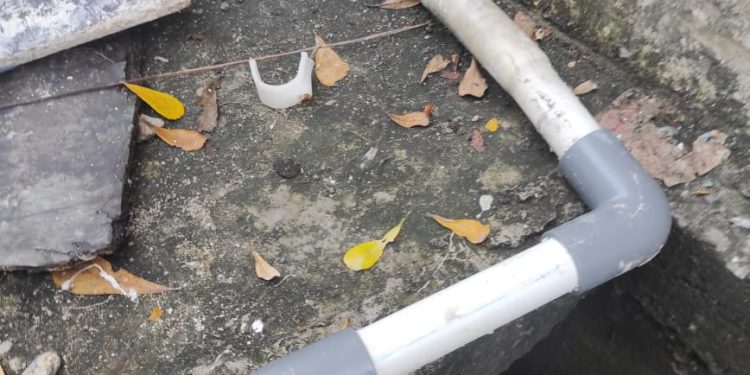 Oknum “Lemang Trieng” Rusak Pipa Saluran Air, Taman Hidroponik Gampong Kampung Baru Terancam Mati