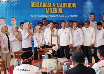 Pengurus RKB Aceh Dilantik, Siap Menangkan Prabowo-Gibran Satu Putaran
