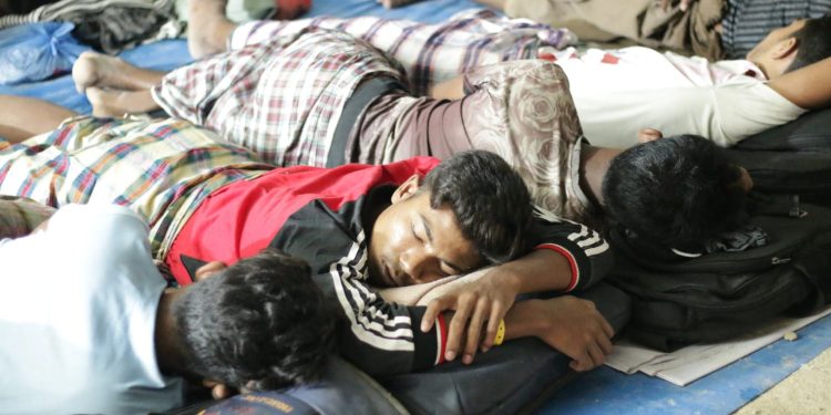 Tiga Etnis Rohingya Melarikan Diri dari Gedung BMA
