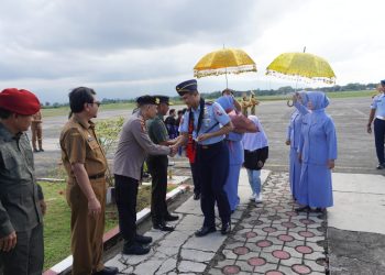 Kapolda Aceh Hadiri Acara Sertijab Danlanud SIM