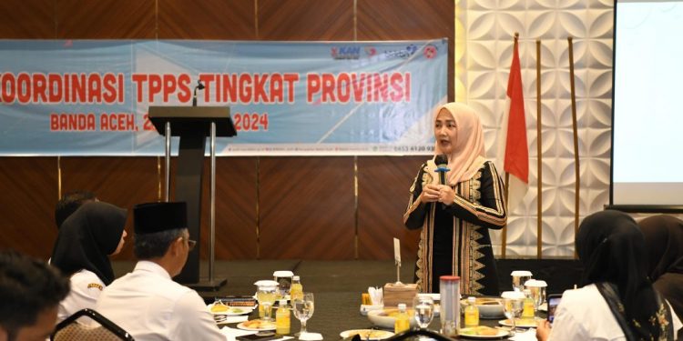 Pj Ketua PKK Aceh Minta TPPS Perkuat Sosialisasi Stunting Sampai Tingkat Desa