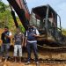 Polisi Amankan Satu Unit Ekskavator di Lokasi Tambang Ilegal di Aceh Selatan