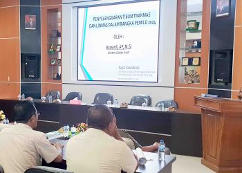 Pj Gubernur Aceh Mendorong Persiapan SDM Satpol PP dan WH Menyongsong Pemilu Serentak 2024