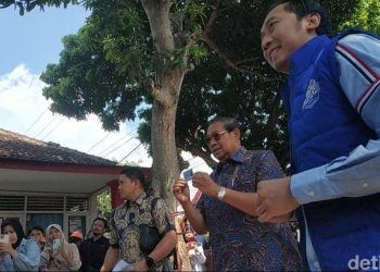 SBY Nyoblos di Pacitan Ditemani Ibas dan Aliya