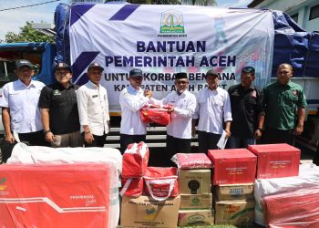 Dinsos Aceh Salurkan Bufferstock Bencana di Aceh Barat