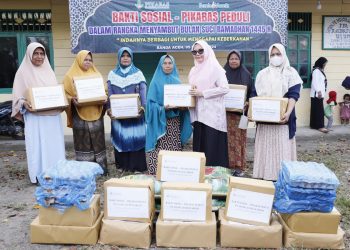 Sambut Ramadhan, PIKABAS Bank Aceh Syariah Salurkan Bantuan Paket Sembako