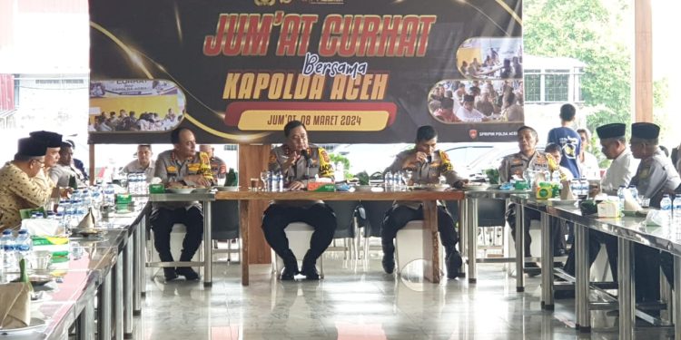Kapolda Aceh Terima Berbagai Keluhan Masyarakat Jelang Ramadan