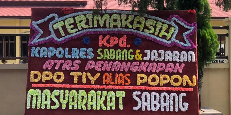 Polres Sabang Banjir Pujian karena Berhasil Tangkap DPO Kasus Pengancaman
