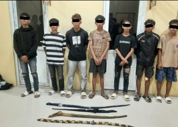 Rampas HP dan Aniaya Teman, Sekelompok Remaja Nakal Diamankan Polisi di Darussalam