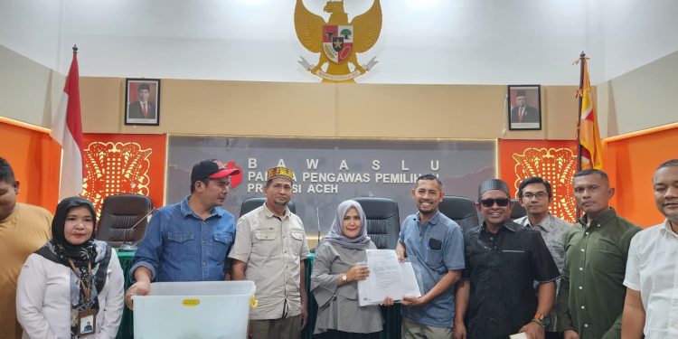 PKS Aceh resmi laporan dugaan pengelembungan suara DPR RI Dapil Aceh 1