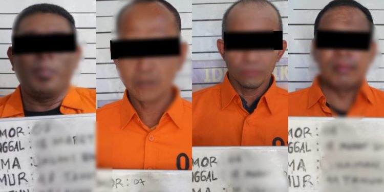 Polisi Tahan Empat Pelaku Pengeroyokan dan Pengrusakan Kantor KONI Aceh Timur
