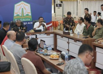 Bahas Konsep Acara Pembukaan PON, Pj Gubernur Aceh: Tampilkan Inovasi dan Kreatifitas