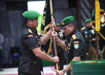 Mayjen TNI Niko Fahrizal Resmi Jabat Pangdam Iskandar Muda