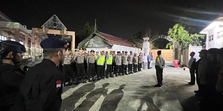 Polisi Sukses Amankan Rapat Pleno Terbuka Rekapitulasi Hasil Penghitungan Suara DPD