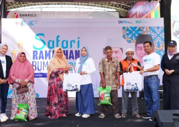 Safari Ramadhan BUMN di Aceh, BSI Adakan Pasar Murah 1.000 Paket Sembako