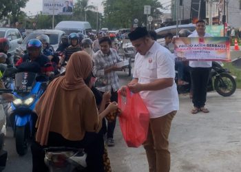 Syukuran Kemenangan Prabowo-Gibran, Projo Aceh Berbagi Berbagi Berkah Ramadhan