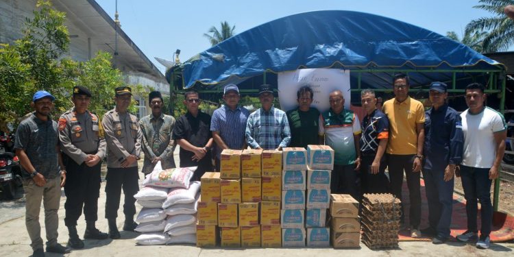 Bank Aceh Cabang Langsa Berikan Bantuan Kepada Korban Kebakaran