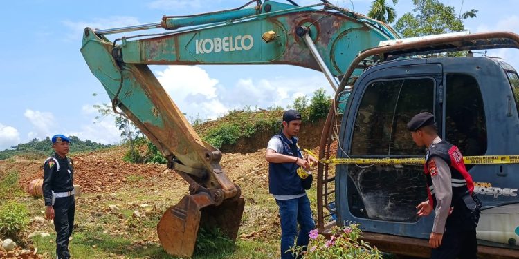 Polres Nagan Raya Gelar Patroli Gabungan untuk Tertibkan Tambang Ilegal