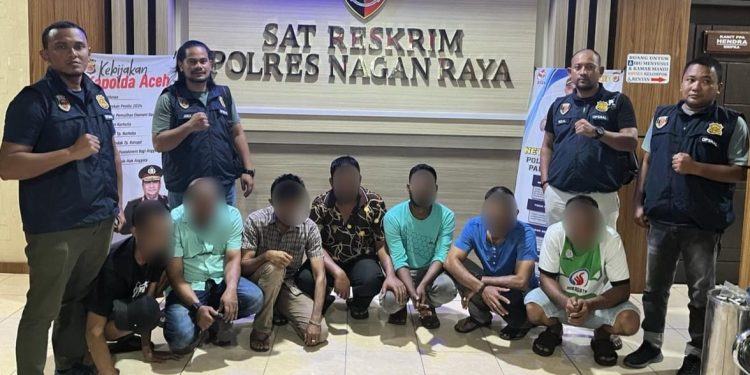 Polisi Gerebek Lokasi Perjudian, Tujuh Pelaku dan Uang Jutaan Rupiah Diamankan