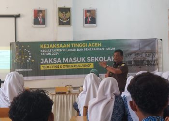 Kepala Sekolah Apresiasi Jaksa Masuk Sekolah(JMS) Kejati Aceh