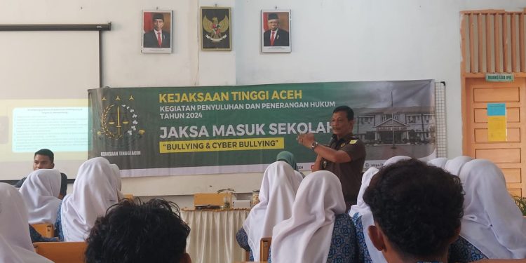 Kepala Sekolah Apresiasi Jaksa Masuk Sekolah(JMS) Kejati Aceh