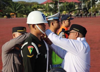 Polda Aceh Gelar Pasukan Operasi Ketupat Seulawah 2024