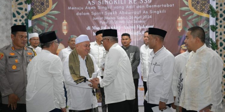 Pj Gubernur: Mari Hidupkan Semangat Syekh Abdurrauf As-Singkili