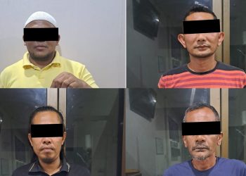 Sempat Viral !, Pelaku Pemasangan Bendera Bulan Bintang di Pagar Polsek Samalanga Minta Maaf