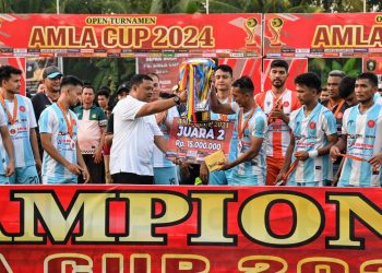 Sekda Sulaimi Tutup Turnamen AMLA CUP 2024