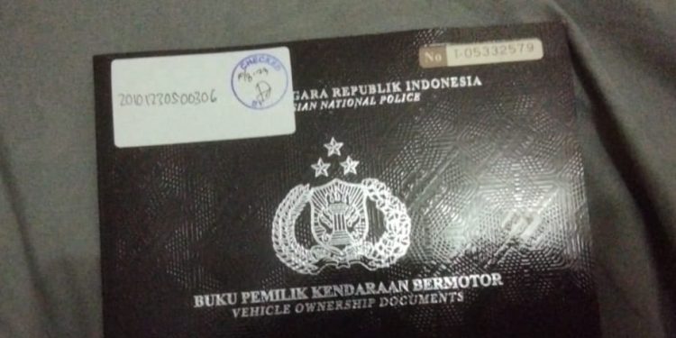 Berita Kehilang Satu Unit BPKB Milik Tarmizi