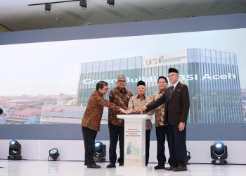 Wapres RI Resmikan Gedung Landmark BSI Aceh