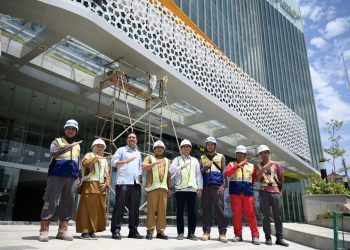 Komisi III Tinjau Pembangunan Landmark BSI Aceh, Siap Diluncurkan Awal Maret
