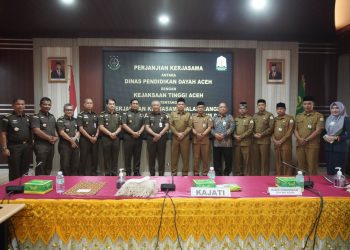 Dinas Pendidikan Dayah Aceh dan Kejati Aceh Kembali Luncurkan Program Jaksa Masuk Dayah