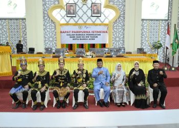 Paripurna HUT Kota Banda Aceh Dihadiri Mantan Ketua DPRK dan Wali Kota