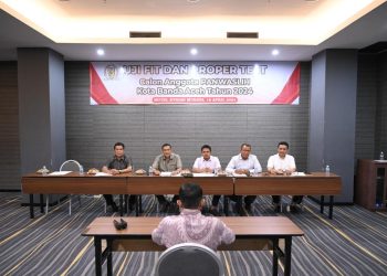 Tok! Dewan Tetapkan 5 Anggota Panwaslih Pilkada Banda Aceh
