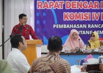 Ketua DPRK Banda Aceh Buka RDPU Raqan Pembangunan Kepemudaan
