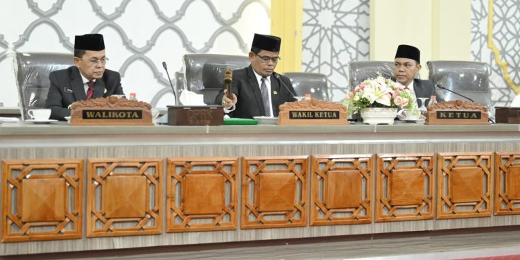 DPRK Gelar Paripurna Penyampaian Rekomendasi LKPj Wali Kota TA 2023