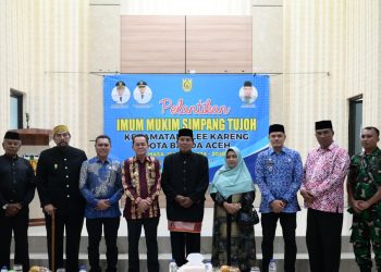 Wakil Ketua DPRK Hadiri Pelantikan Imum Mukim Simpang Tujoh