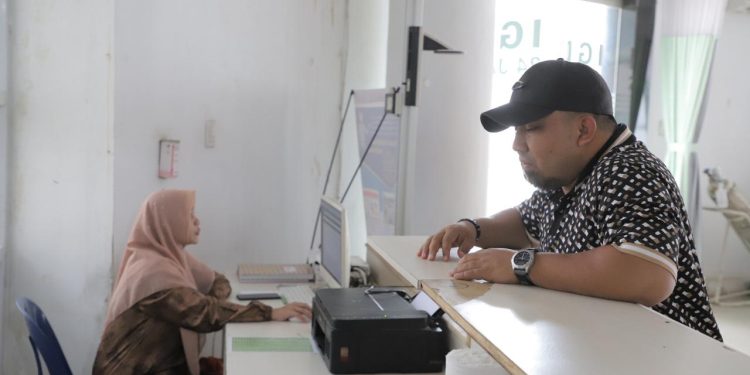 Pantau Pelayanan RSUD Aceh Besar, Iswanto Kecewa Hanya Ada Tenaga Bakti