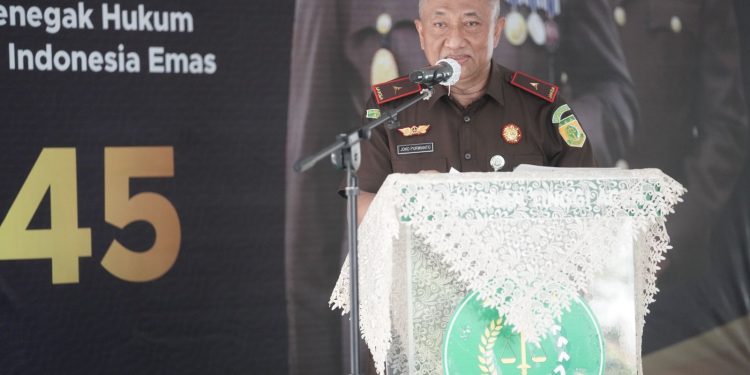 Kajati Aceh Pimpin Upacara Dalam Rangka Hari Ualng Tahun PERSAJA Ke-73