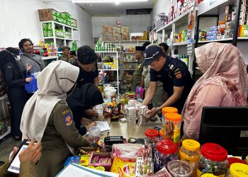 Satpol PP dan WH Aceh Bersama Bea Cukai Sita 355 Bungkus Rokok Ilegal