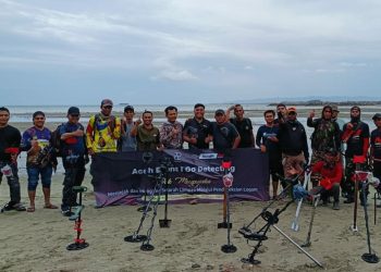 Komunitas Metal Detektor Aceh bersama Minelab menyelenggarakan Aceh Event I Go Detecting “Jak Meupusaka”