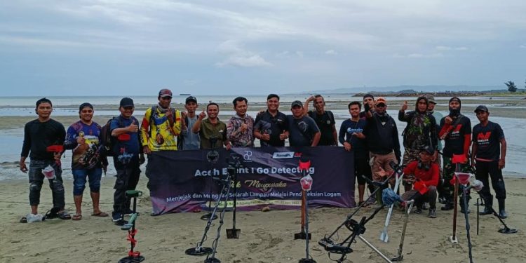 Komunitas Metal Detektor Aceh bersama Minelab menyelenggarakan Aceh Event I Go Detecting “Jak Meupusaka”