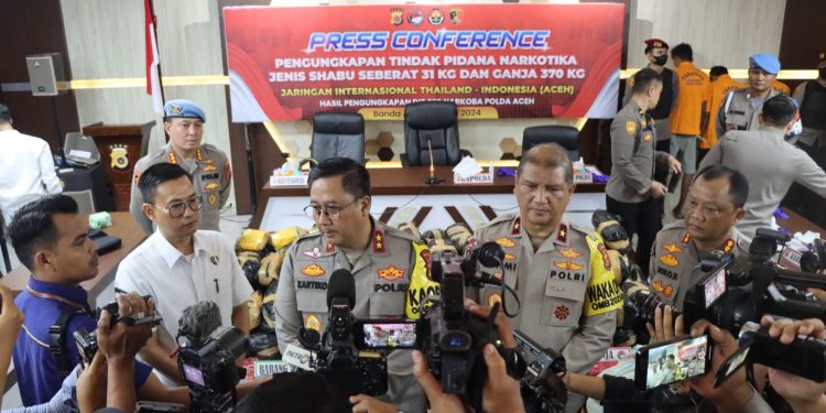 Kapolda Aceh: Harta Kekayaan Para Pelaku Narkoba Harus Ditelusuri