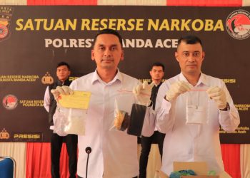 Pengirim Paket Asam Sunti Berisi 100 Gram Sabu di Bandara SIM di tangkap Polisi