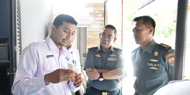 Tes Urine Prajurit TNI AL, BNN Sabang Sinergi dengan Guskamla Sabang