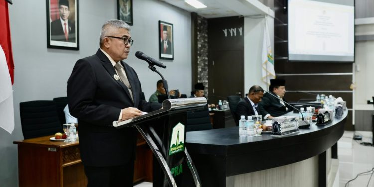 Pj Gubernur Menanggapi Pendapat Badan Anggaran DPR Aceh tentang Pertanggungjawaban APBA 2023