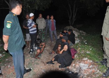 Satpol PP Tertibkan Anak Punk di Aceh Besar