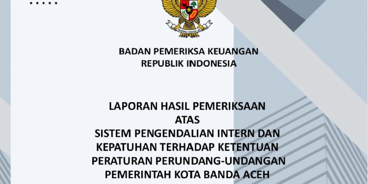 LHP BPK : Kekurangan Penerima Pajak Hotel Di Banda Aceh Capai Rp 1,2 Milyar